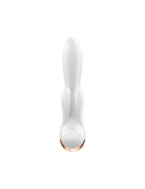 Смарт вибратор-кролик с двойным отростком Satisfyer Double Flex White SO6095 фото
