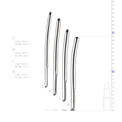 Набор уретральных стимуляторов Sinner Gear Unbendable &ndash; Single Ended 4 шт, диаметры 9,10,11,12мм SO4585 фото