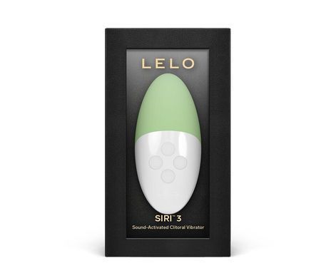 Музыкальный вибратор для клитора LELO SIRI 3 Green, вибрации в ритме звуков без смартфона SX0695 фото