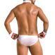Комплект эротического мужского белья Passion 037 GREGORY L/XL White, трусы, воротник, манжеты SO7582 фото 2