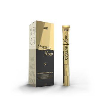 Распродажа!!! Возбуждающий гель-вибратор Intt Orgasm Now 15мл (срок 01.2026) SO2924-R фото