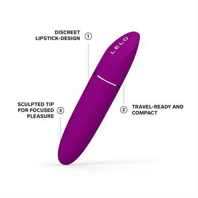 Шикарная вибропуля LELO Mia 3 Deep Rose SX2557 фото