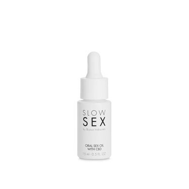 Масло для орального секса Bijoux Indiscrets Slow Sex Oral Sex Oil CBD (15 мл) SO9339 фото
