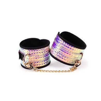 Набор Liebe Seele Pink Glossy 7pcs Bondage Kit, фиксаторы, ошейник с поводком, кляп, флоггер, маска SO9507 фото
