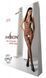 Бодистокинг с плетением на животике Passion BS100 One Size, black, декоративный шов, с доступом SO8941 фото 6
