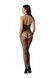 Бодистокинг с плетением на животике Passion BS100 One Size, black, декоративный шов, с доступом SO8941 фото 2