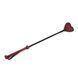 Шлепалка-сердечко Liebe Seele Wine Red Riding Crop with Heart-Shape Tip, натуральная кожа SO9458 фото 1