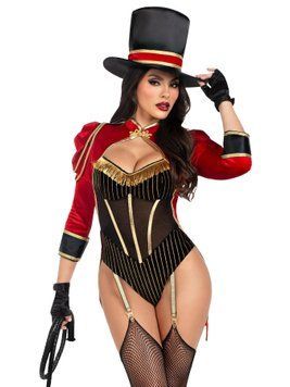 Костюм циркачки Leg Avenue Ravishing Ringmaster Bodysuit M SX2786 фото