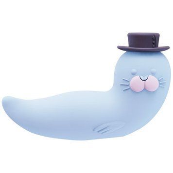 Вакуумный вибратор KISSTOY Franky Blue SO6549 фото