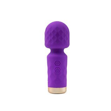 Вибромассажер M&rsquo;Lady Mini Vibrating Wand Purple SX3144 фото