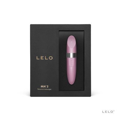 Шикарная вибропуля LELO Mia 2 Petal Pink, 6 режимов, мощные вибрации, водонепроницаемая SO8687 фото