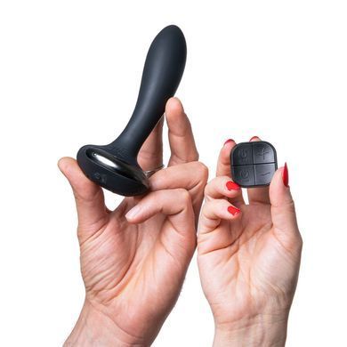 Анальная вибропробка Hot Octopuss PleX with flex, Treble and Bass Technology, 2 мотора, пульт ДУ SO8729 фото