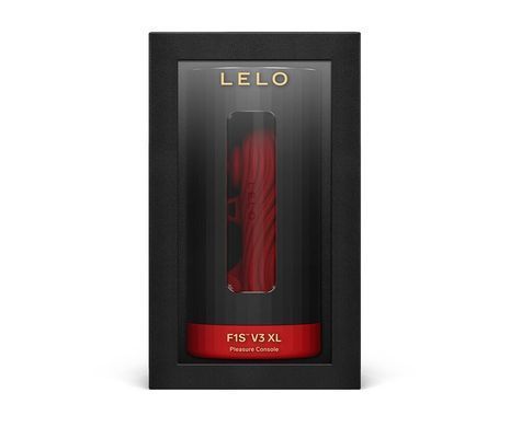 Смарт-мастурбатор LELO F1S V3 XL Red, увеличенный, 2 мотора, 8 режимов, стимуляция звуковыми волнами SX0705 фото