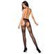 Эротические колготки Passion TIOPEN 002 3/4 (20 den), black, имитация чулок и пояса PS24503 фото 2
