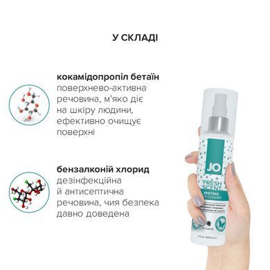 Комплект JO GWP &mdash; ANAL H2O Lubricant 120 мл + Misting Toy Cleaner 120 мл SO6772 фото