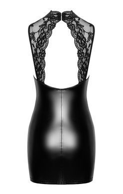 Платье Noir Handmade F343 Powerwetlook and lace mini skirt - 3XL SX2076 фото