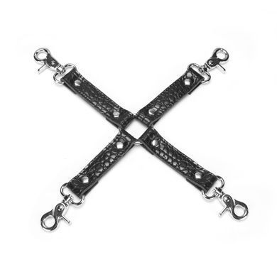 Набор Liebe Seele Temptation Bondage 8pcs Kit, фиксаторы, ошейник с поводком, кляп, флоггер, маска SO9510 фото