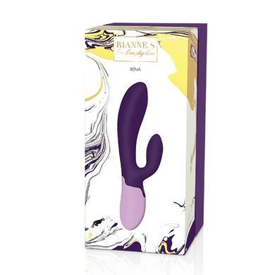 Вибратор-кролик Rianne S: Xena Purple/Lilac, 10 режимов, медицинский силикон, подарочная упаковка SO3867 фото