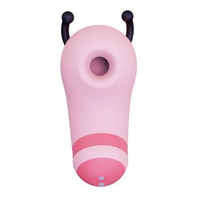 Вакуумный стимулятор с микротоками KISSTOY Beebe Pink, на палец SO6551 фото