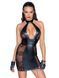 Платье Noir Handmade F238 Short tulle dress with powerwetlook inserts, M SX0128 фото 1