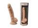 Фаллоимитатор SilexD Tomas Flesh (MODEL 1 size 9in), двухслойный, силикон+Silexpan, диаметр 4,9см SO2388 фото 8