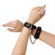 Наручники из экокожи Art of Sex - Handcuffs Emoji, цвет черный SO9976 фото 1