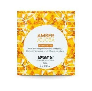 Пробник массажного масла EXSENS Amber Jojoba 3мл (срок до 01.12.2025) SO2384-R фото