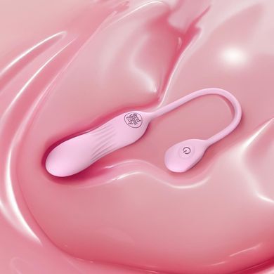 Виброяйцо Good Vibes Only - SIVA Bullet Vibrator Soft Silicone - Pink SX3077 фото