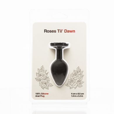 Анальная пробка BMS Roses Til&rsquo; Dawn Silicone Anal Plug Medium SX3148 фото