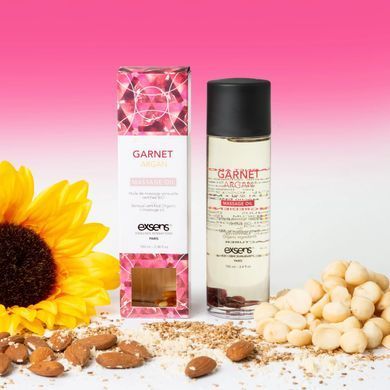 Массажное масло EXSENS Garnet Argan (чувственное с гранатом) 100мл, натуральное SO2370 фото