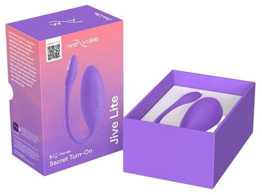 Смарт-виброяйцо We-Vibe Jive Lite Purple, небольшой размер SX2149 фото