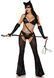 Эротический костюм кошечки-госпожи Leg Avenue Mistress Kitty XS, перчатки, комбинезон, маска SO9199 фото 4