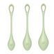 Набор йони-бусин Satisfyer Yoni Power 2 Light Green, диаметр 2-2,5-3 см, масса 22-44-73 г SO5549 фото 4