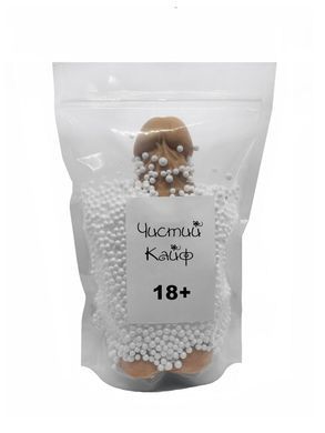 Крафтовое мыло-член с присоской Чистий Кайф Brown size XL, натуральное SO2764 фото