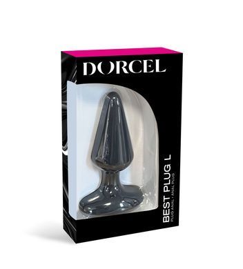 Анальная пробка Dorcel Best Plug L мягкий soft-touch силикон, макс. диаметр 5,1см SO2049 фото