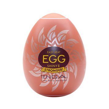 Мастурбатор-яйцо Tenga Egg Shiny II, плотный TPE, пробник лубриканта 5 мл SO9799 фото