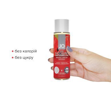 Смазка на водной основе JO H2O &mdash; Watermelon (60 мл) без сахара, растительный глицерин SO5226 фото