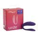 Недорогой вибратор для пар We-Vibe Unite Purple, однокнопочный пульт ДУ SO6936 фото 9