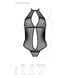 Сетчатое боди с кружевом на груди Passion SATARA BODY S/M black SO8470 фото 5
