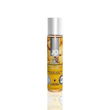 Смазка на водной основе JO H2O &mdash; Juicy Pineapple (30 мл) без сахара, растительный глицерин SO1473 фото