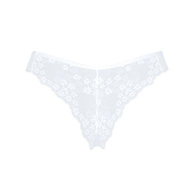 Полупрозрачные трусики Obsessive Heavenlly panties XL/2XL, открытые ягодицы SO8171 фото