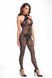 Бодистокинг Noir Handmade F315 Ego, 3XL, black, прозрачный, верх халтер, молния на все тело SX0332 фото 2