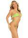 Боди-бикини Leg Avenue Wrap around bikini bodysuit, One Size, салатовое, на завязках, со стразами SX1078 фото 3