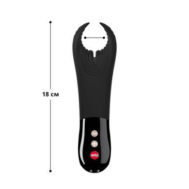 Вибратор для пениса Fun Factory MANTA black, подходит для парных игр SX0932 фото