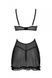 Эротический пеньюар Passion MARINA CHEMISE, S/M, black SO9724 фото 4