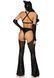 Эротический костюм кошечки-госпожи Leg Avenue Mistress Kitty L, перчатки, комбинезон, маска SO9202 фото 5