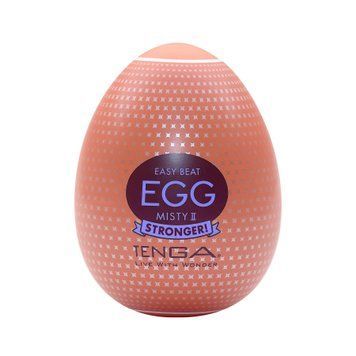 Мастурбатор-яйцо Tenga Egg Misty II, плотный TPE, пробник лубриканта 5 мл SO9802 фото