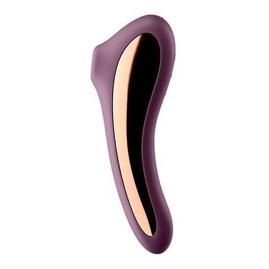 Вакуумный стимулятор с вибрацией Satisfyer Dual Kiss Wine Red SO6115 фото