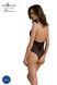Боди Passion DROSERA BODY black, L/XL, высокие вырезы, верх на завязках SX0470 фото 2