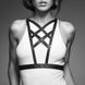 Портупея из экокожи Bijoux Indiscrets Maze &ndash; Cross Cleavage Harness Black SO5915 фото 2